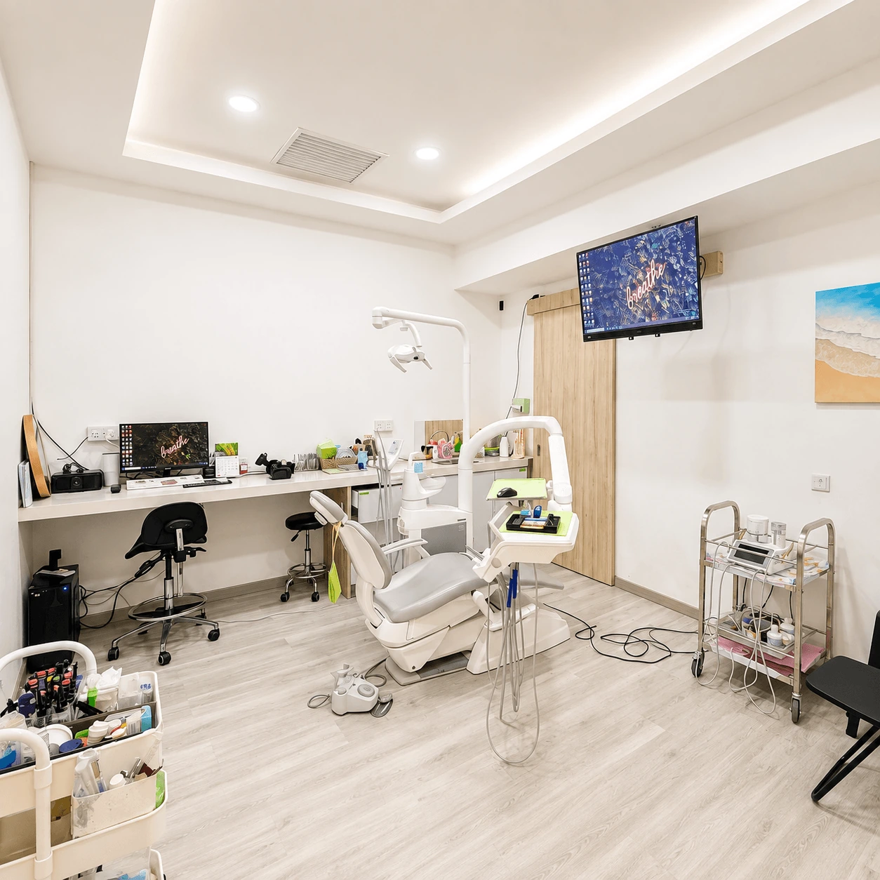 Dental operatory room at Tooth Buddy Dental Clinic Quayside Mall