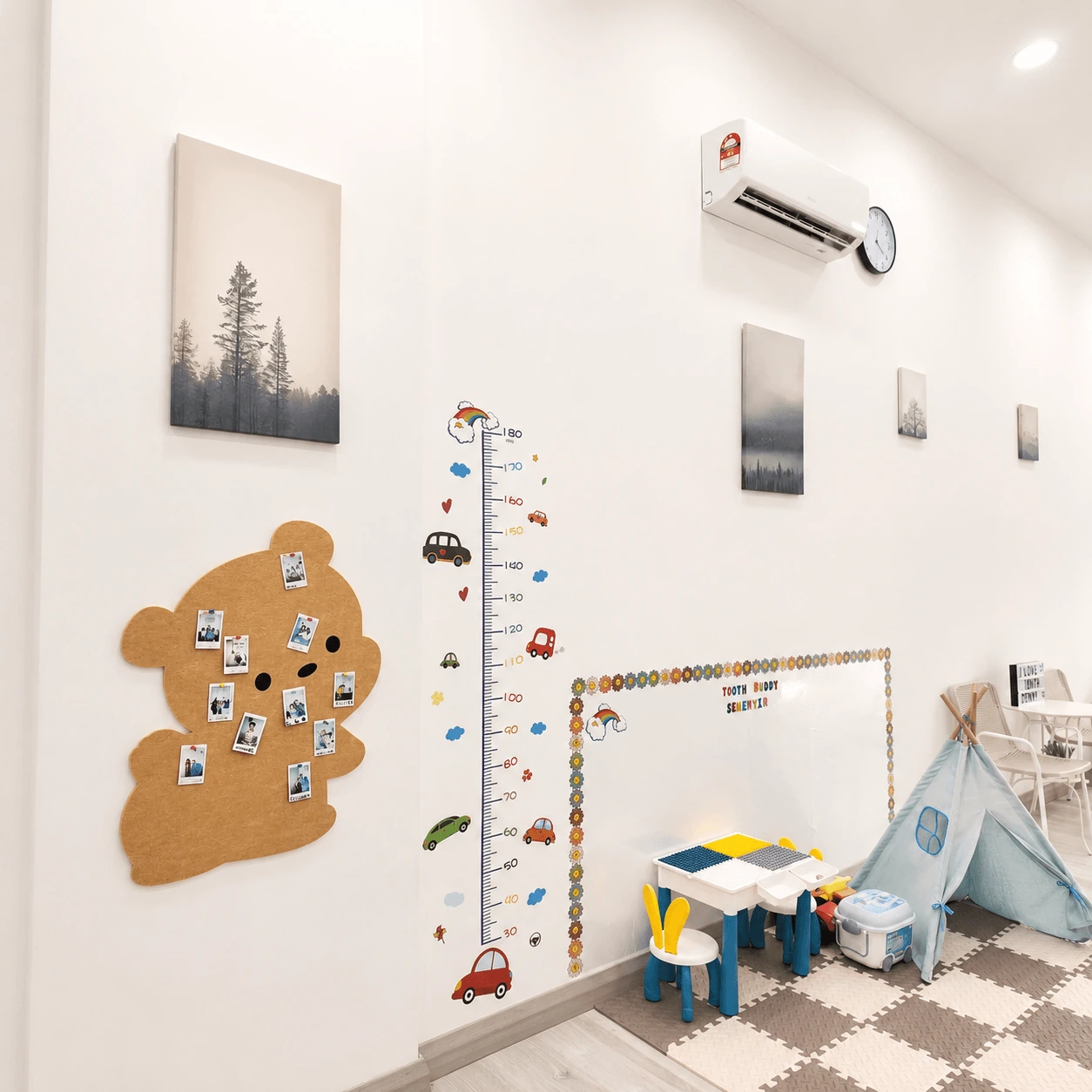 Children's play area at Tooth Buddy Dental Clinic Semenyih