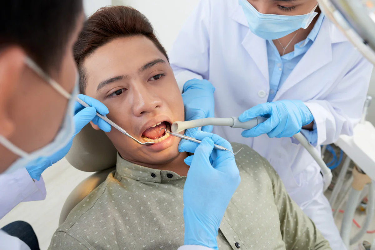 Regular dental check-ups help detect oral health problems early.